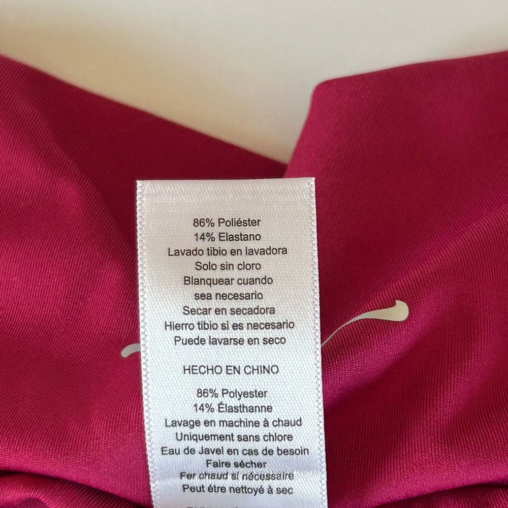 LuLaRoe Rise Collection Pink Athletic Shorts Elastic Waistband - Picture 5 of 5